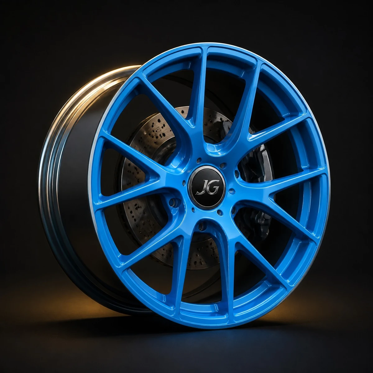 JGSPR005 10-Spoke Y-Split forged wheel
