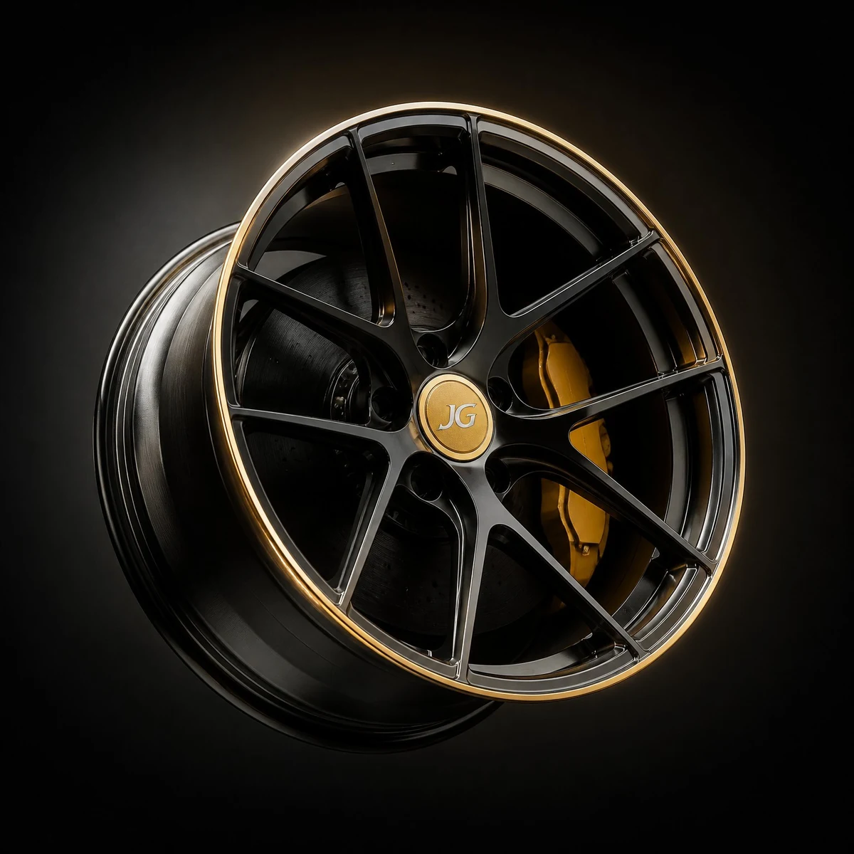 JGSPR006 5-Spoke Y-Split Deep Concave forged wheel
