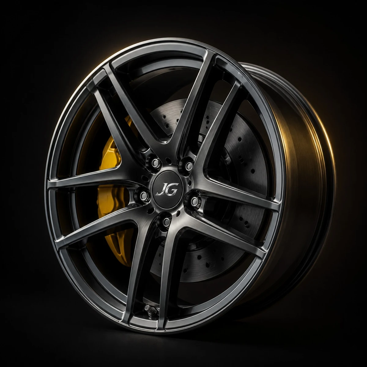 JGSPR016 5-Spoke Y-Split 10-Fine forged wheel