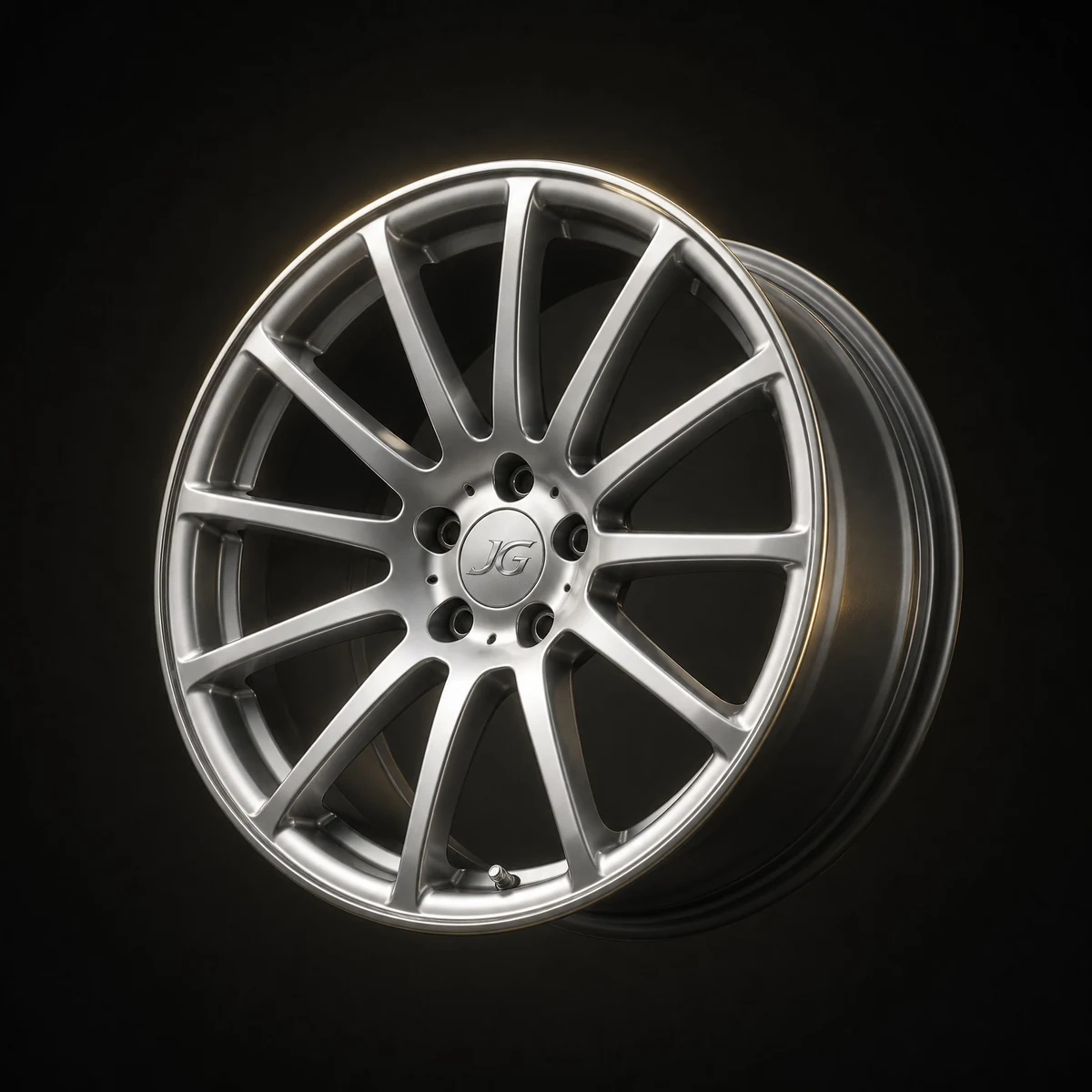 JGSPR017 15 Fine Straight Spokes forged wheel
