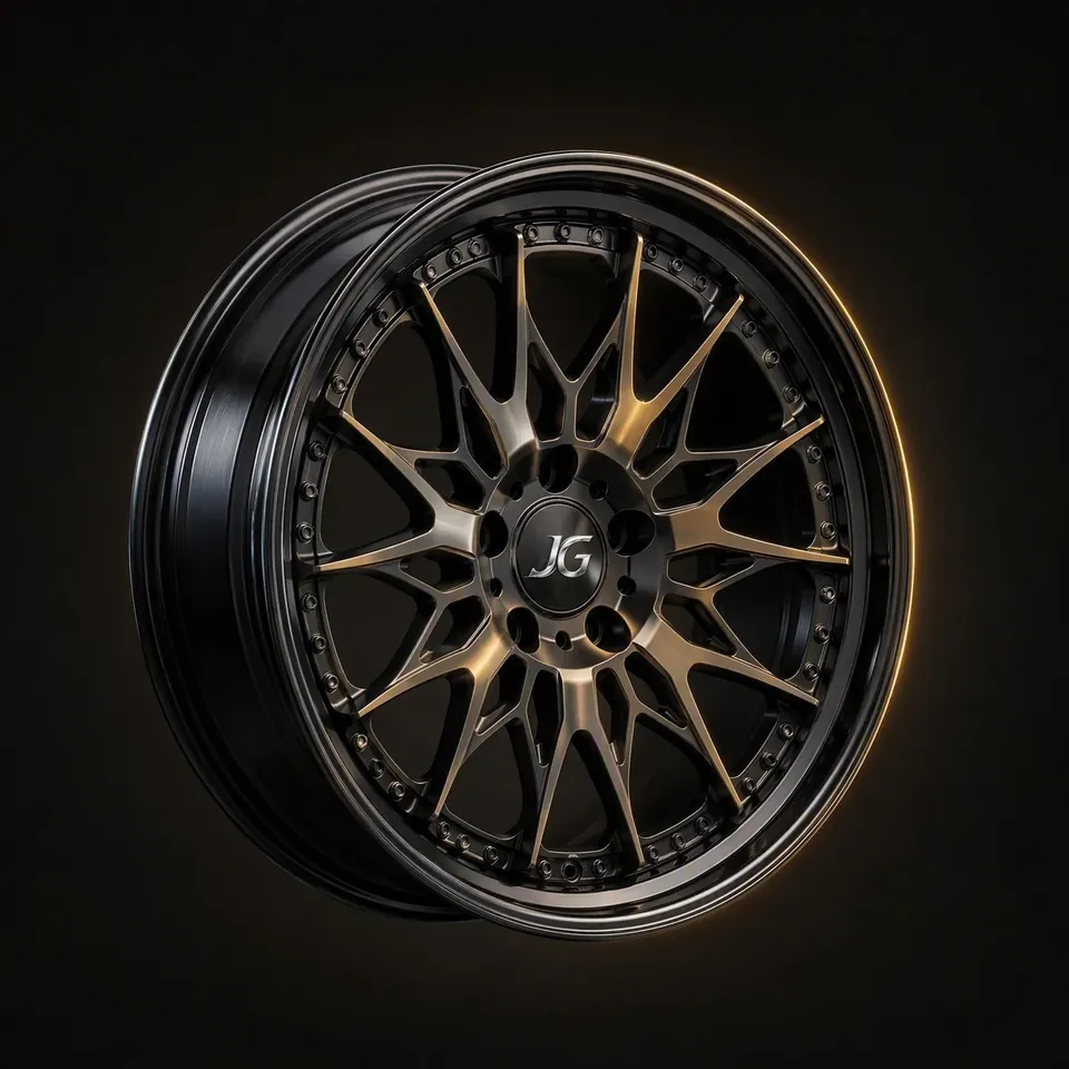 JGSPR019 10-Spoke Y-Split Deep Mesh forged wheel