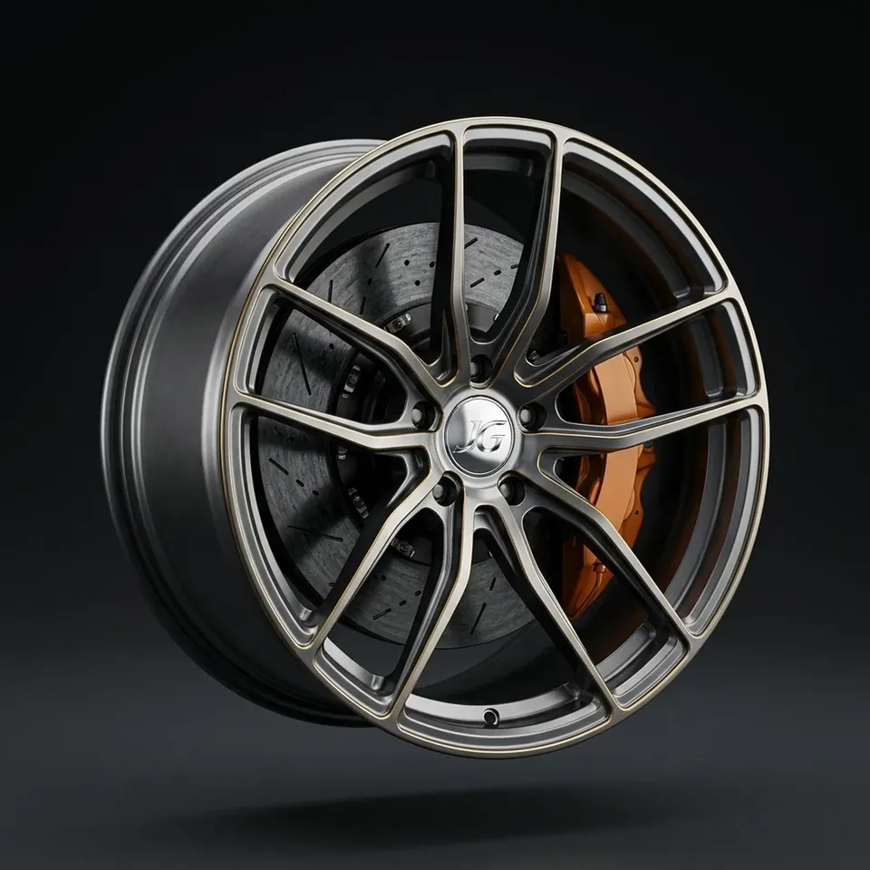 JGSPR027 10-Spoke Outer Y-Split forged wheel