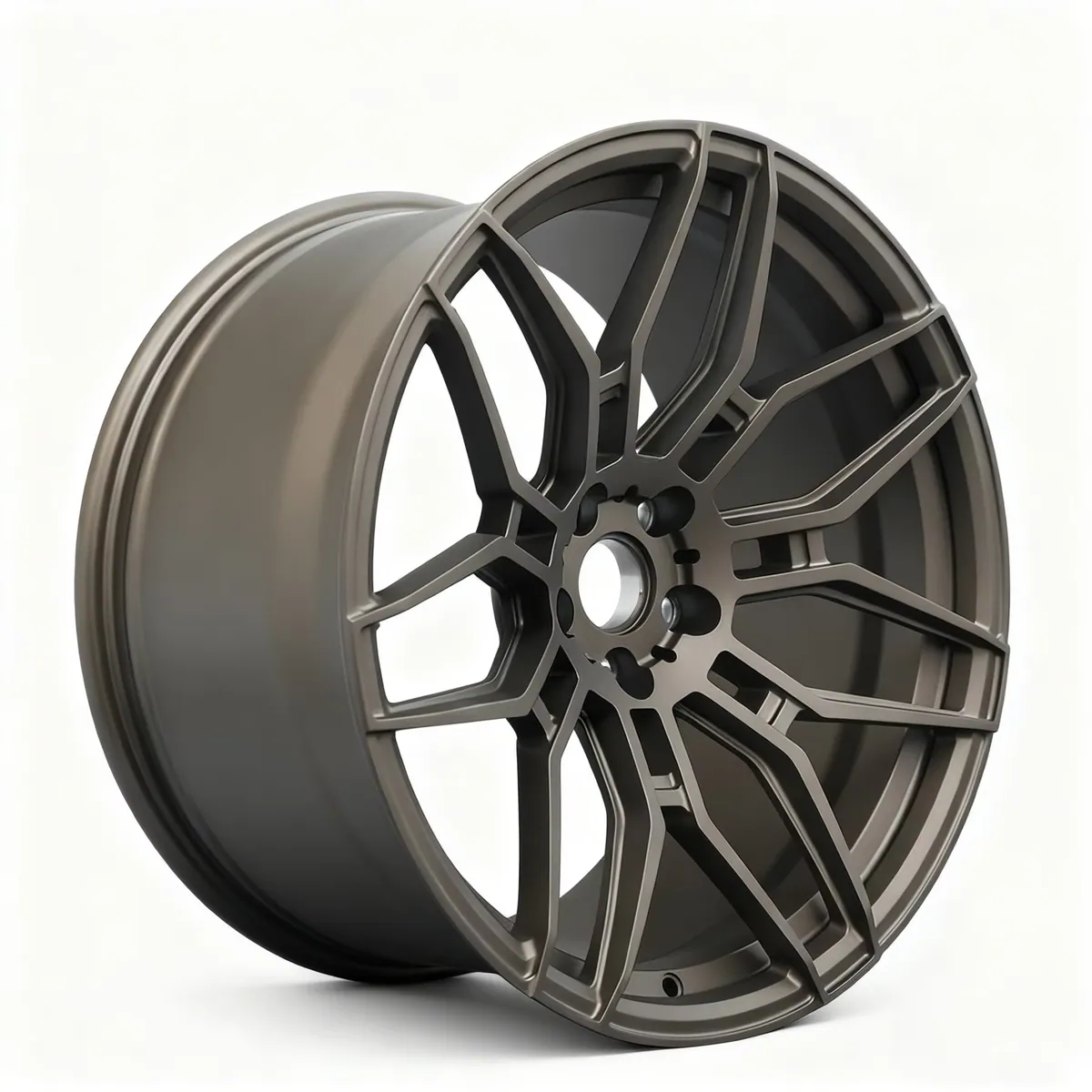 17 18 19 20 21 22 Inch Forged Wheels with Matte Black Multi Spoke Alloy Wheels, Suitable for Volkswagen, Audi, BMW forged wheel
