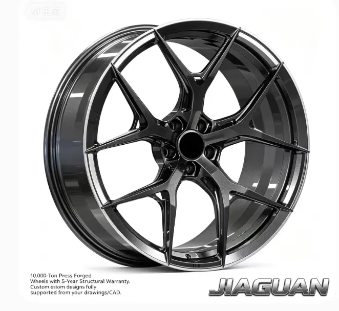 17-22inch Lightweight Forged Aluminum Painted Multi Spoke Wheels 18x9.5 5x120 25mm Goldfish Grey/Black New for BMW F30 E60 forged wheel