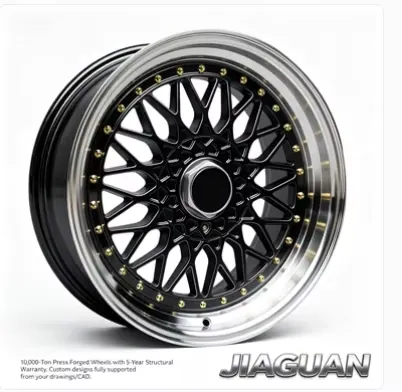 Aluminum Alloy Off-Road Wheels 17-Inch Width 85 Tank 300/500/400 New-Energy Vehicles Forged Construction Black Finish forged wheel