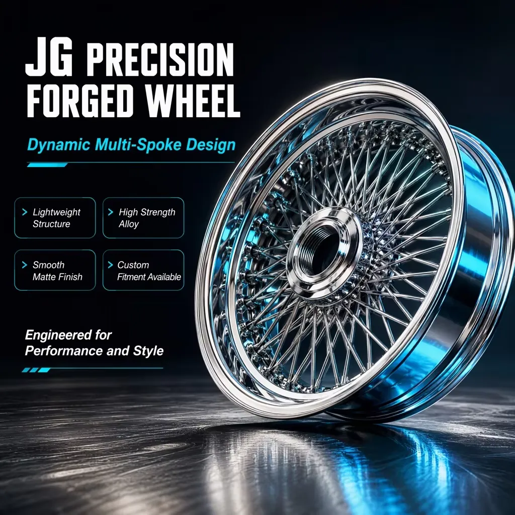 Custom Steel Wire Wheels 14-20 Inch 5-8J ET 0-25 Classic Car Wire Spoke Rims 6 Center Caps Vintage Restoration Alloy Wheel forged wheel