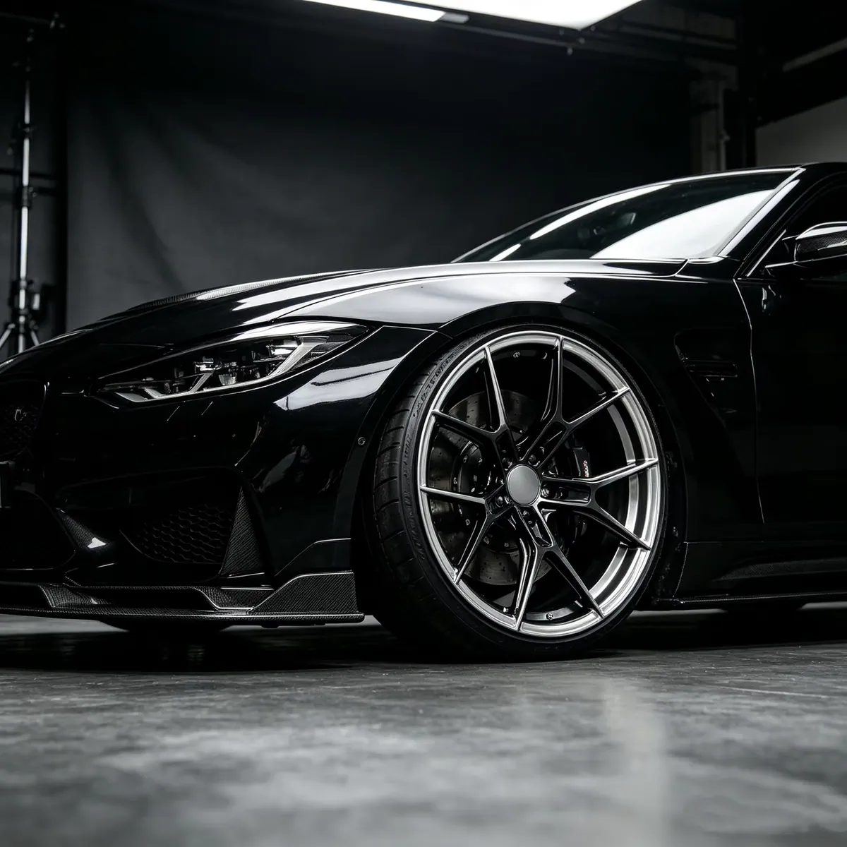 JG 1-piece Dark Gunmetal Forged Alloy Wheels 17-22 Inch 5x112 5x114.3 5x120 Rims for BMW Audi Mercedes Tesla Honda — JG forged wheel