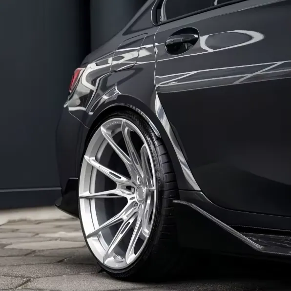JG 1-Piece Forged Aluminum Wheels 18 19 20 21 22Inch R2 Rims Triple Chrome Concave 5x114.3 5x120 5x112 for BMW Audi Benz Mustang forged wheel