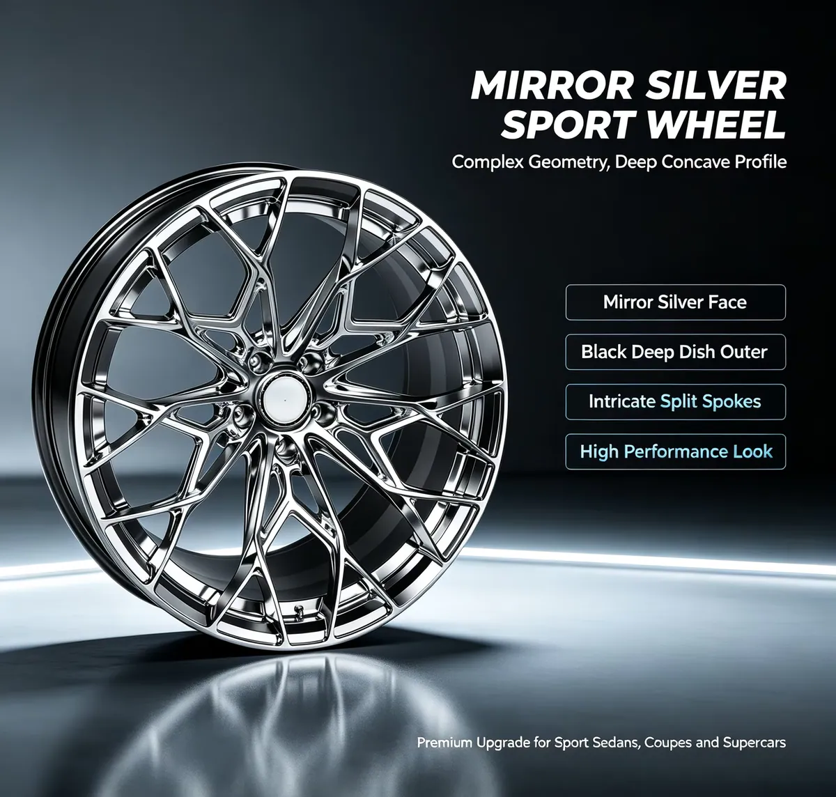 JG  15 16 17 18 19 20 21 22 23 24 25 26 28 30 InchCustom Chrome  Rim  Wheels Forged Wheels Rims forged wheel