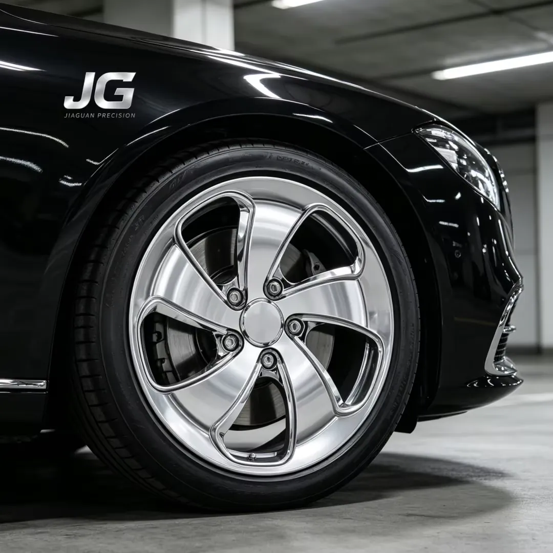 JG 17 18 19 20 21 22 23 24 Inch Custom Forged Wheels Five Spokes Deep Dish Full Chrome Aluminum Alloy Car Wheels for Chevrolet forged wheel