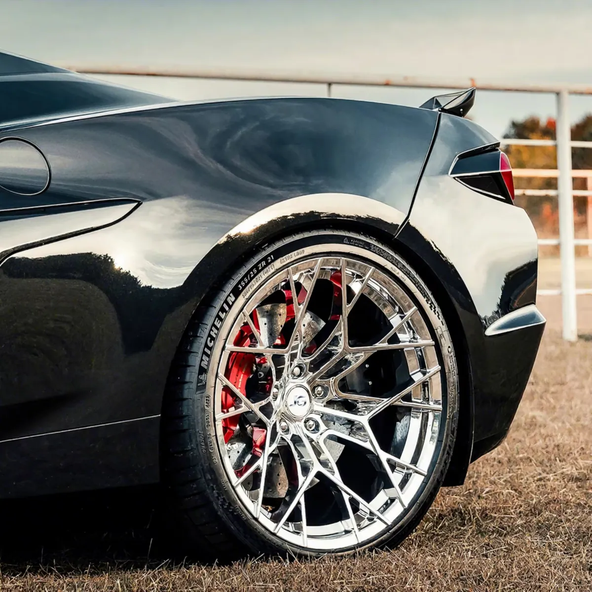 JG 17 18 19 20 21 22  Inch Racing Car Forged Chrome Wheel Alloy Rim 5x112 5x120 5x114.3  for BMW Mercedes Porsche Tesla Audi forged wheel