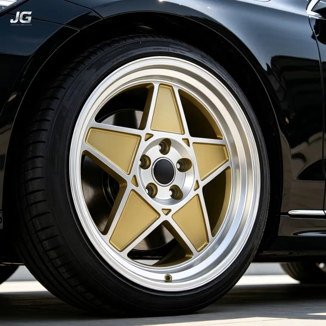 JG 17 18 19 20 Inch 5x112 5x114.3 Monoblock Forged 5 Star Brushed Deep Concave Rim Car Rims for Audi Volkswagen BMW forged wheel