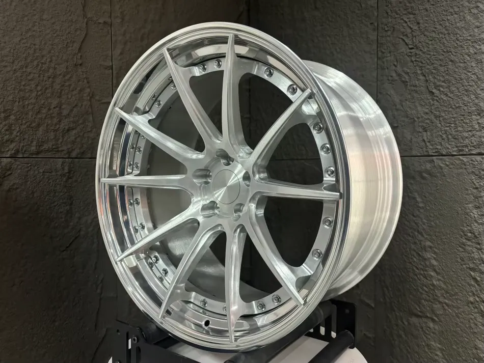 JG 17-22 Inch 2 Piece 5x114.3 5x112 5x120Deep Dish Forged Alloy Wheels Machined Face Universal Rims for Sedan Coupe DotCertified forged wheel