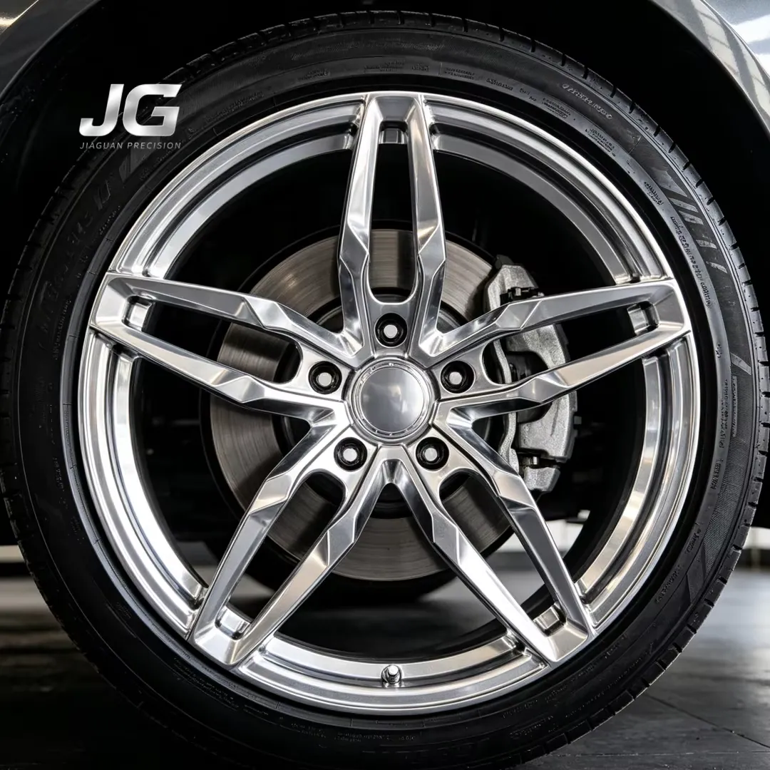 JG 17- 24 Inch 5X112 5*114.3 Grey Five Spoke Aluminum Alloy Wheel Rims  Forged Monoblock Wheels for Mercedes Benz E Class forged wheel