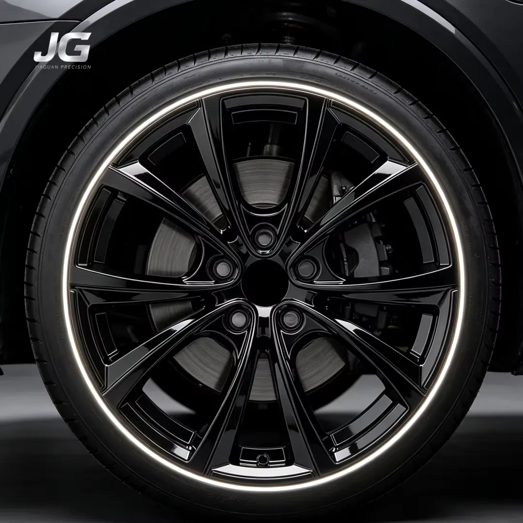 JG 18 19 20 21 22 23 24 Inch 5x114.3 5x112 5x120 Custom Double 5 Spokes Black Forged Aluminium Alloy Car Rims for audi S5 A6 Q3 forged wheel