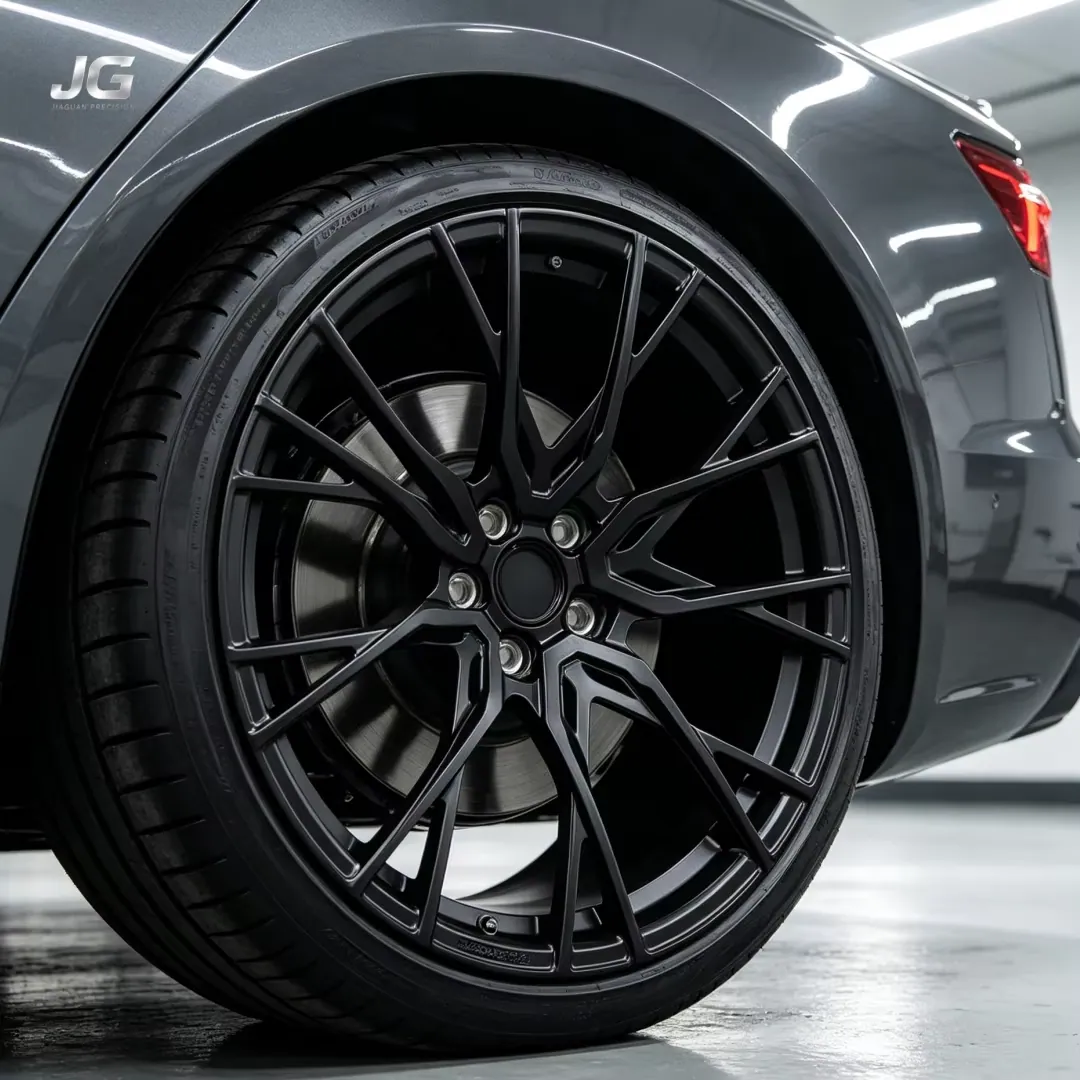 JG 18 19 20 21 22 24 Inch 10J 5X112 /130/120Matte Black Alloy Forged T-6061Passenger Car Wheel  for Mercedes-Benz Chevrolet Kia forged wheel