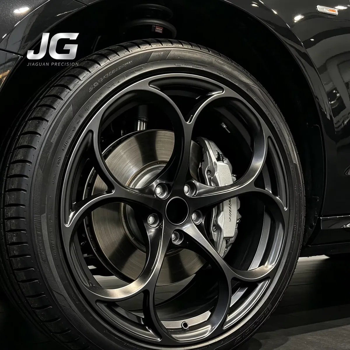JG 18 19 20 21 22 24 Inch PCD5x108 5x112 5x114.3 Custom Forged Alloy Wheels OEM Custom Passenger Car Rims for Alfa Romeo forged wheel