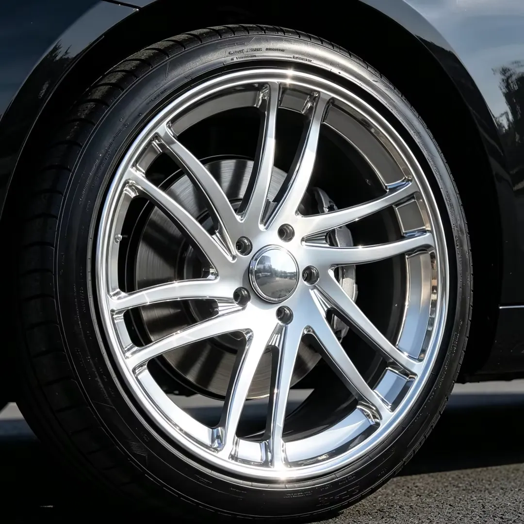 JG 18 20 22 24 26 Inch 5x114.3 5x120 5x112 Custom Forged Alloy Car Rim  Polished Double Five Spokes for Dodge Chevrolet Rims forged wheel