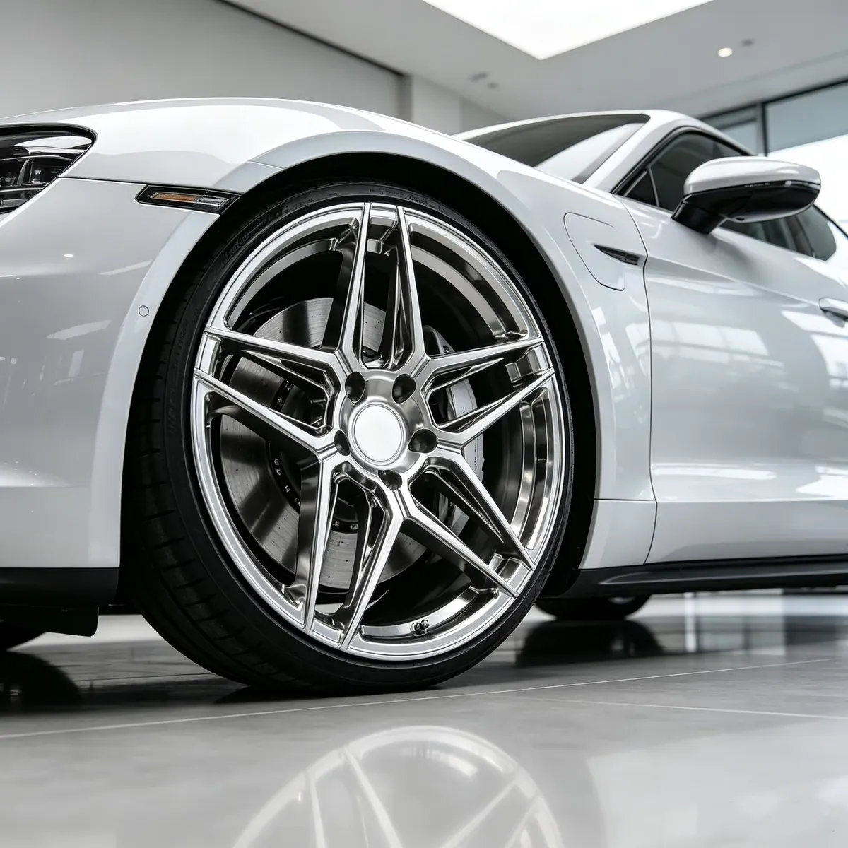 JG 18-21 5x112/114.3/120 Brushed Silver  Deep Concave CNC 6061-T6 Forged Alloy Wheels Rims for BMW M3 M4 Audi RS5 Mercedes C63 forged wheel