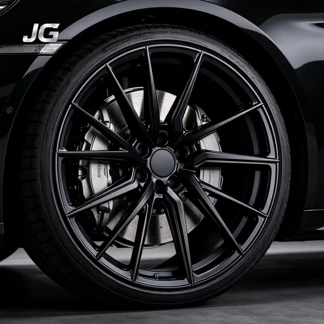 JG 18-24 Inch, PCD 5*114.3 Painted Black Premium Custom Lightweight Forged Wheels, , Fit for Tesla Model 3 / Model S / Model Y forged wheel
