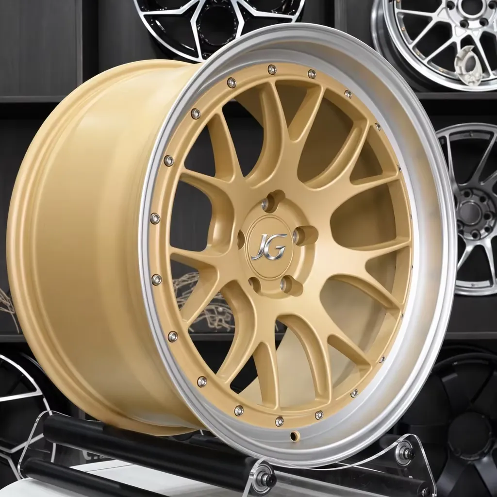 JG 2-Piece Deep Concave Forged Wheels Polished 17-22 Inch Luxury Passenger Car Rims for S Class E Class G30 G38 JWL VIA DOT forged wheel