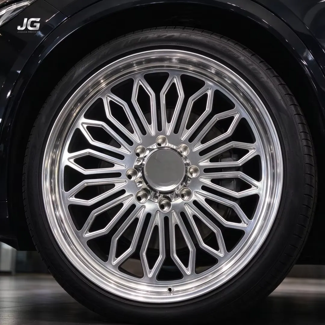 JG 20/22/24/26 Inch PCD 6x139.7 4x4 Pickup Truck Wheel Custom H-Spoke Forged Aluminum Deep Lip Rims Fit Jeep Wrangler Land Rover forged wheel