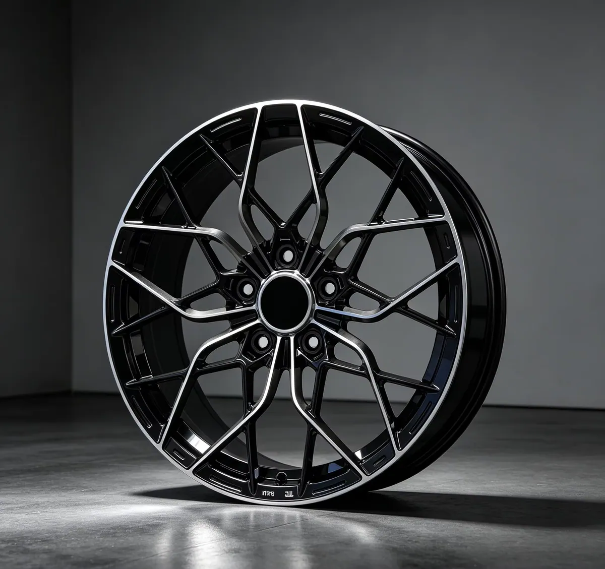 JG 2026 Forged Gloss Black Diamond Cut Multi Spoke Concave Alloy Wheels for Auto Sport Tuning & Vehicle Upgrade forged wheel