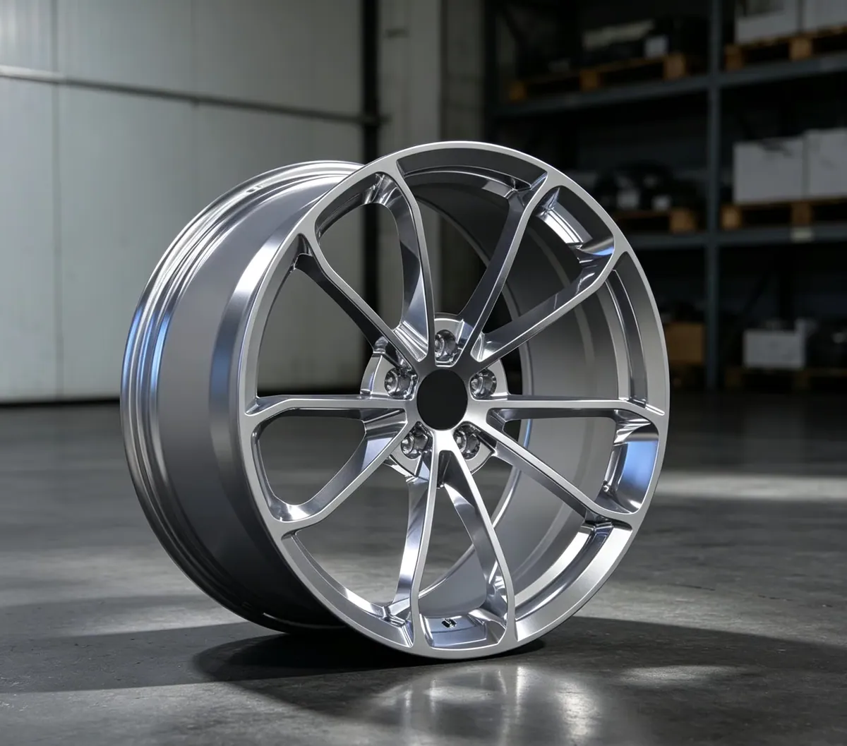 JG 2026  Forged Wheels Powder Coating Matte Black Multi Spoke Concave Custom 6061-T6 Aviation Aluminum Alloy Wheel Rims forged wheel