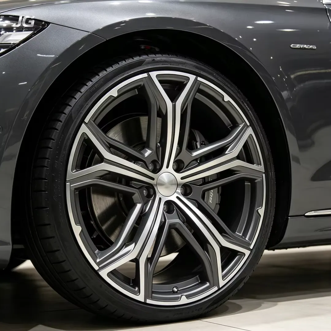JG 21*10.5J, PCD 5*114.3 ET45 CB67.1 Custom Forged Alloy Wheels , Fit for Maserati, Ford, VW, Porsche Panamera & Other Vehicles forged wheel