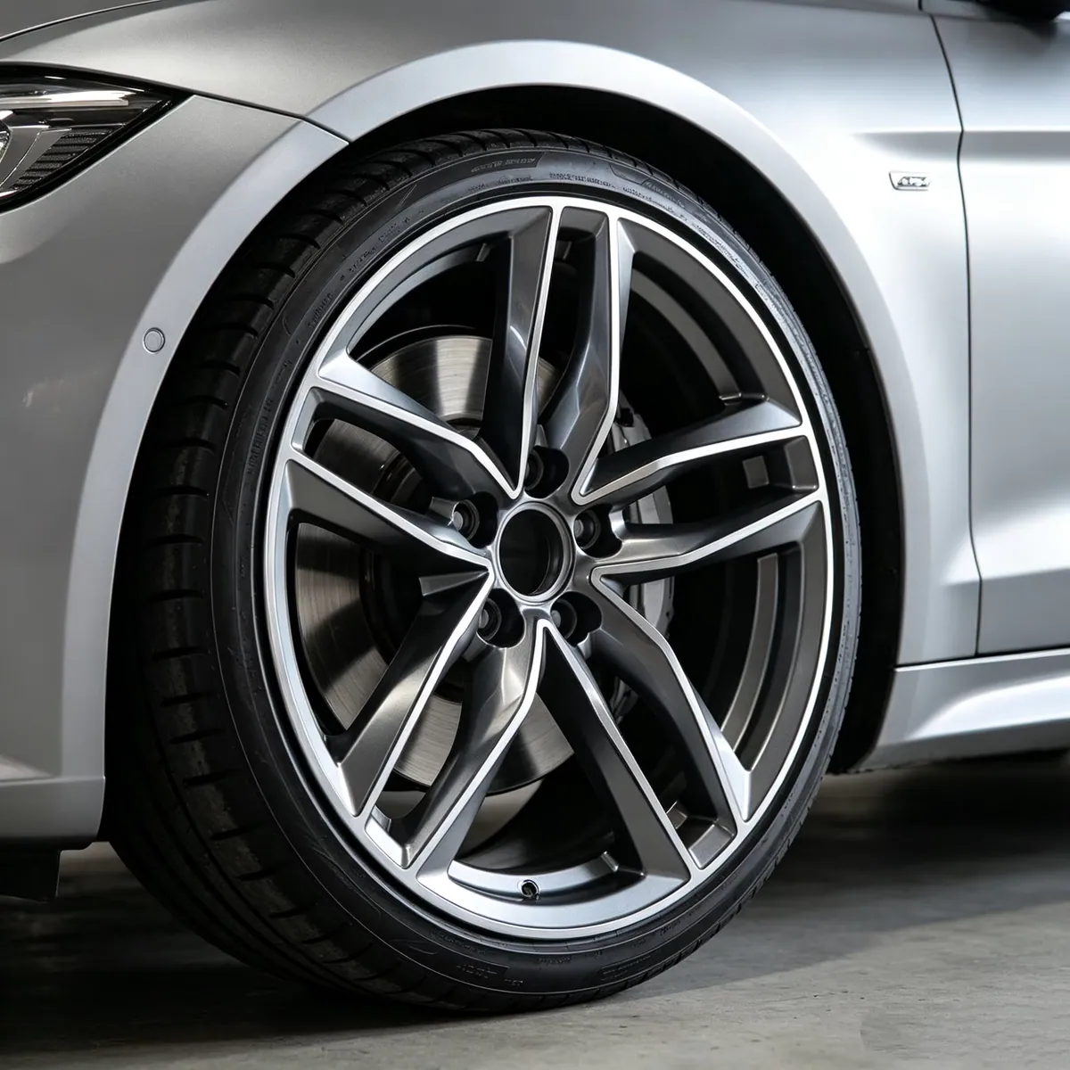 JG 5x112 5x114.3 5x120 Forged 18 19 20 21 22 Inch  Aluminium Alloy Rims Black Finish 5-spoke Design for SUV Performance Sedan forged wheel