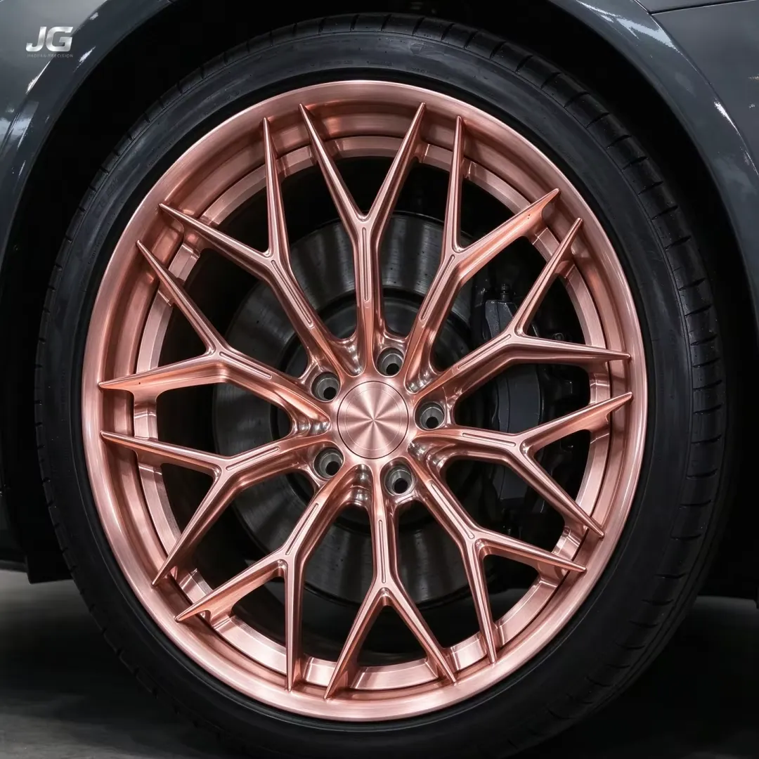 JG 5x112 5x130 5x120 Multi PCD Multi Size Forged  Alloy Rims Replacement Car Parts for Mazda Mitsubishi Kia Lexus Mercedes forged wheel