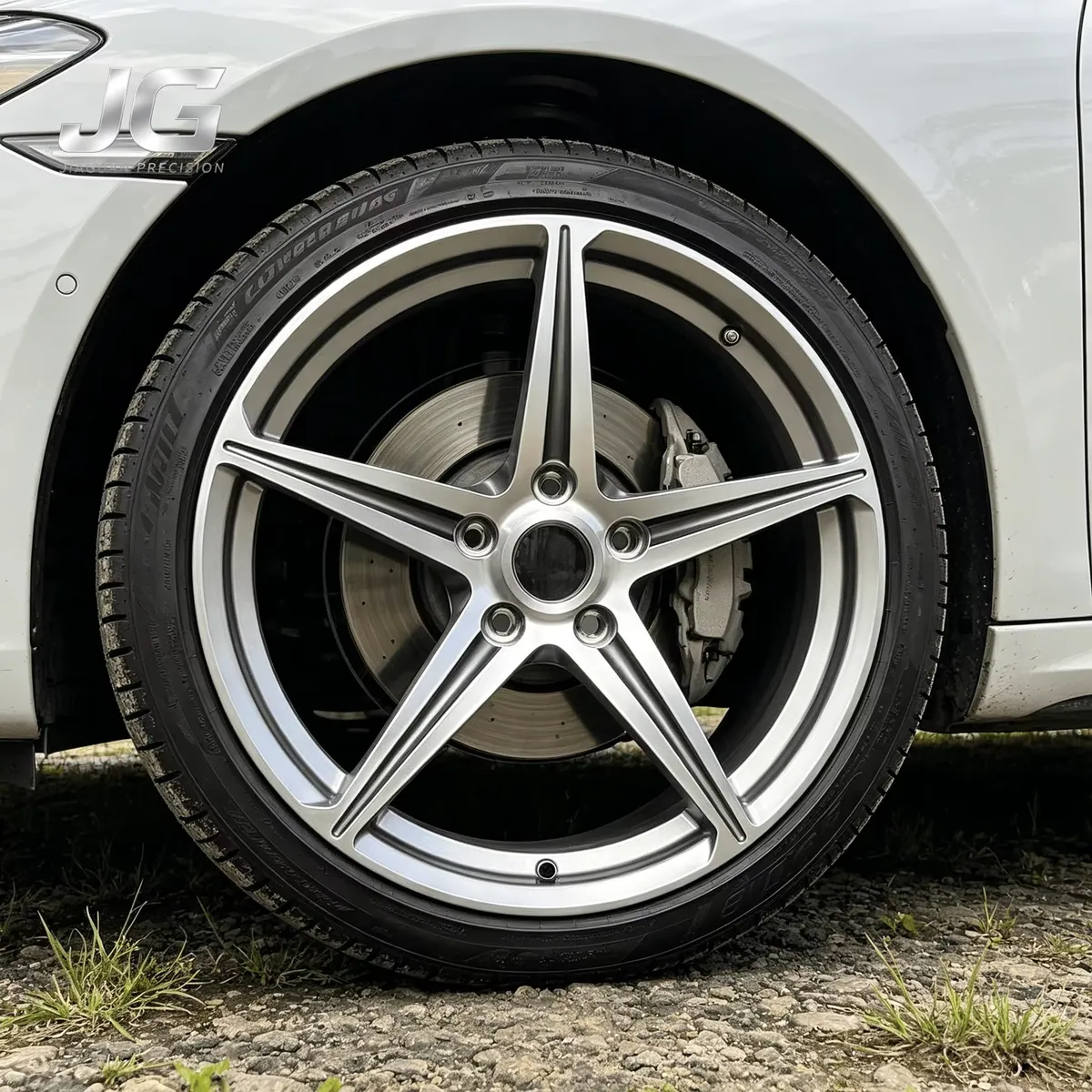 JG 6061-T6 20 21 22 Inch 5x114.3 5x108 Chrome Forged Wheels Alloy Car Rims for Ferrari F458 F488 F8 Roma forged wheel