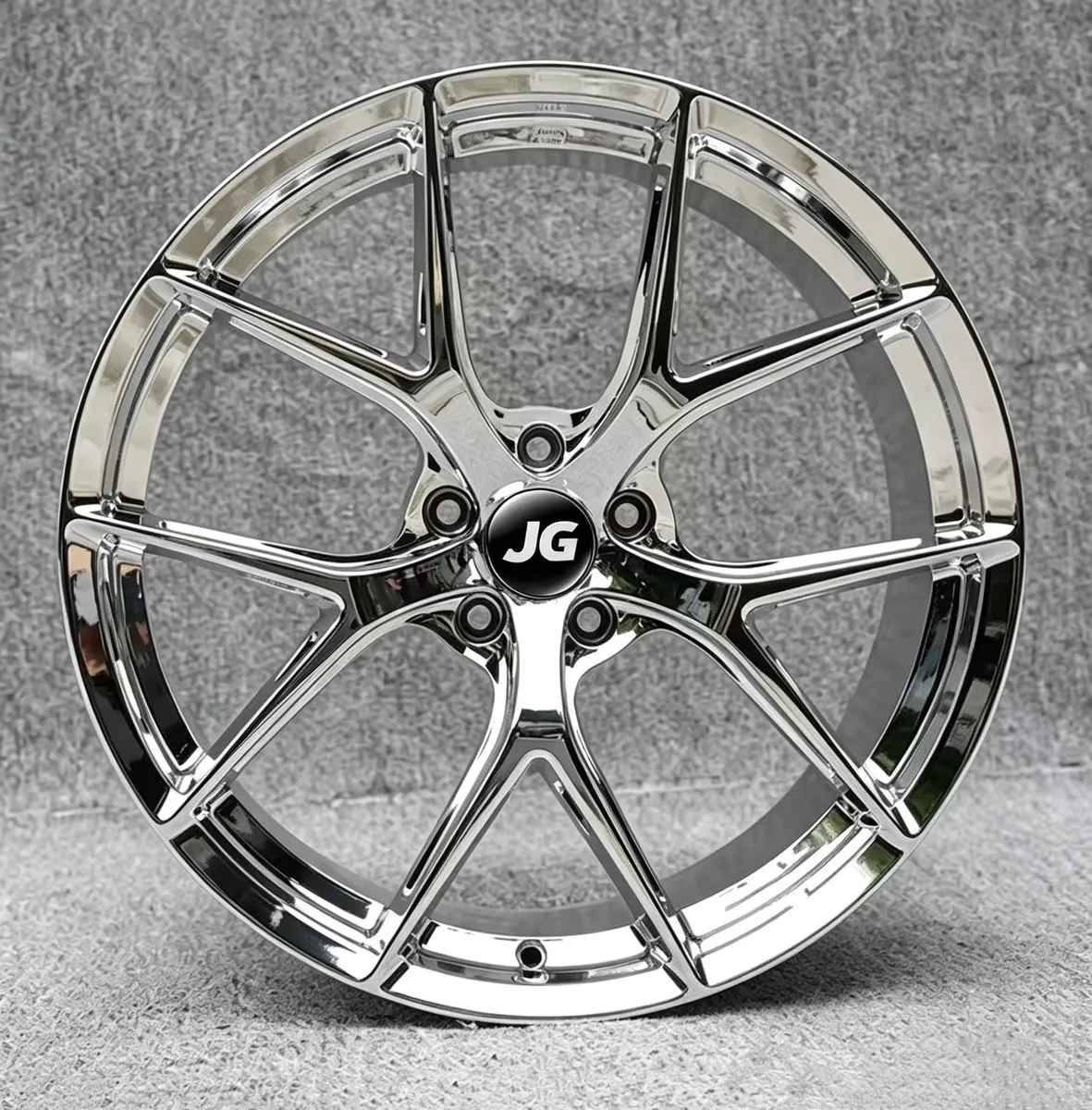 JG Chrome Deep Dish Rims 18 19 20 Inch 9.5J 10J 11J 5x114.3 5x112 Forged Alloy Wheels for BMW Mercedes Benz Audi forged wheel