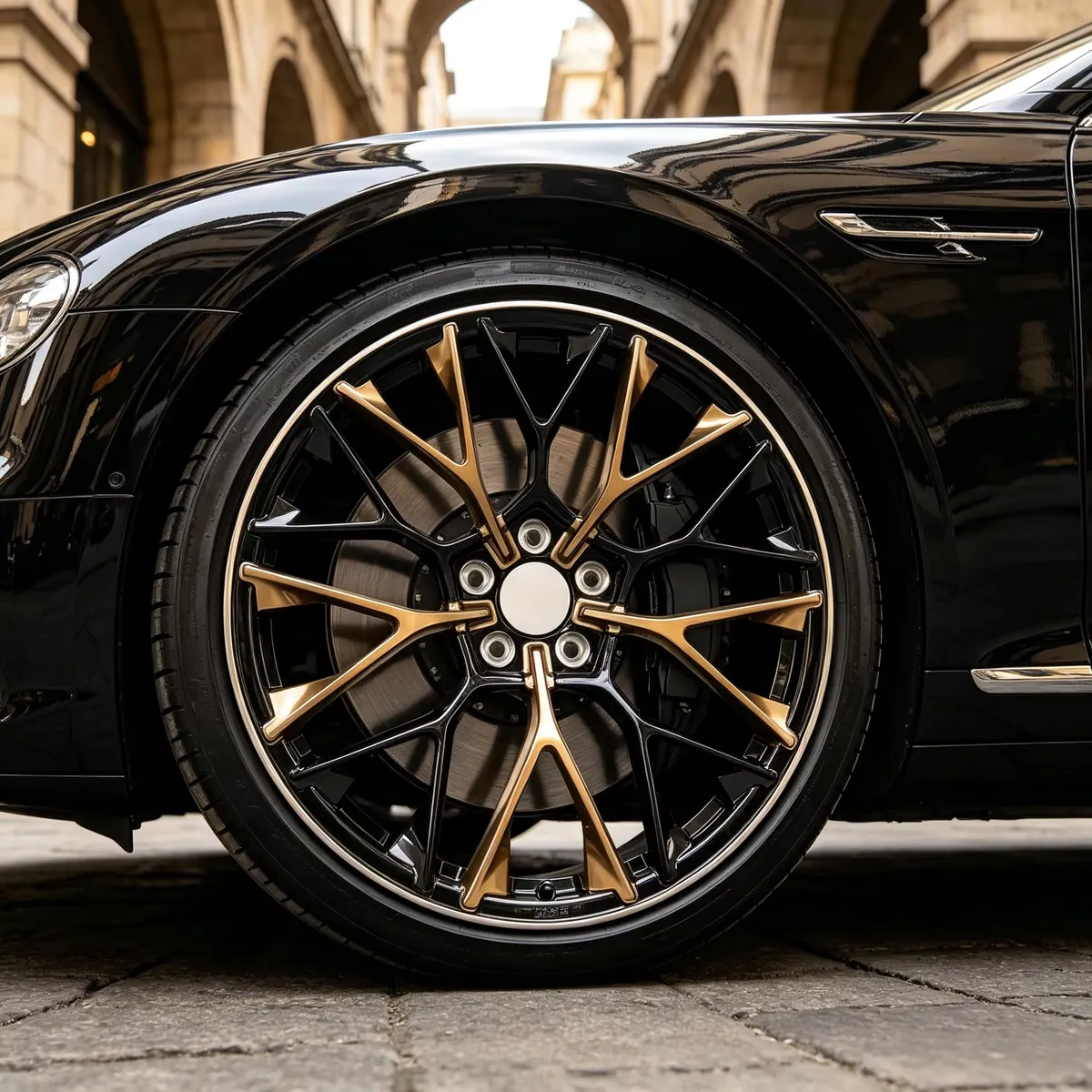 JG Custom 18-22 Inch 5x120 5x112 5x114.3 6061-T6 Forged Aluminum Alloy Wheels CNC Brushed Black Rims for Porsche Tesla BMW — JG forged wheel