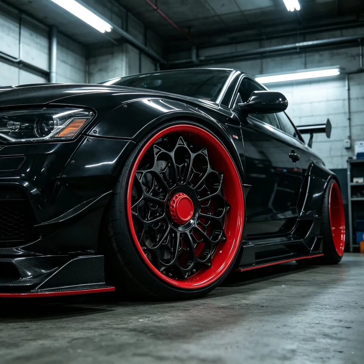 JG Custom 18-24 5x112/120/114.3 ET20-45 6061-T6 Forged Wheel CNC Polished Red Black Rim for BMW Audi Mercedes Porsche forged wheel