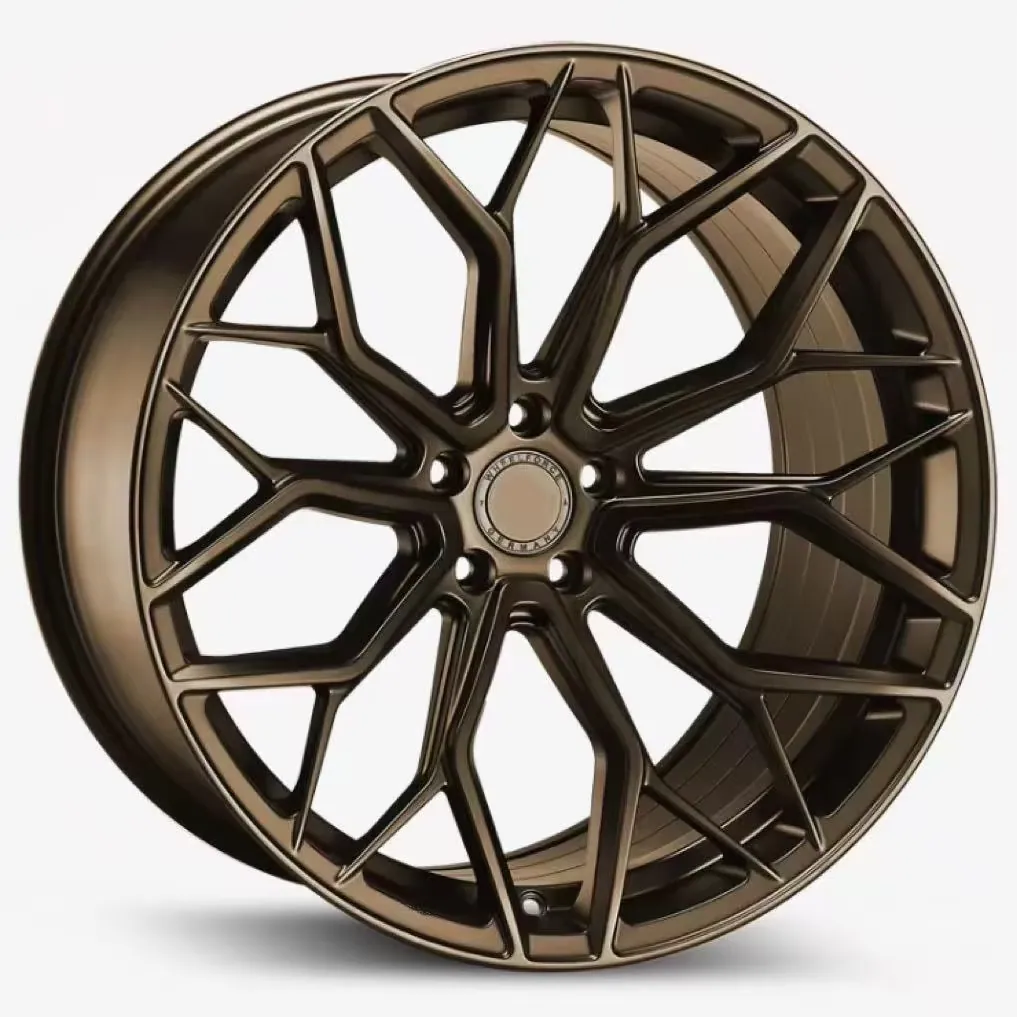 JG Custom Forged Wheels Aluminum Alloy 18 19 20 21 22 Inch for BMW Mercedes AMG Audi RS Deep Concave Monoblock Bronze Rims forged wheel