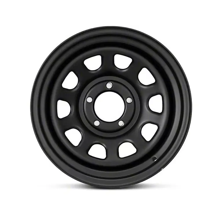 JG Custom Forged Aluminum Alloy Matte Black Classic Hole Style Deep Concave 5x114.3 6x139.7 Rims 15-20 Inch for Offroad SUV forged wheel