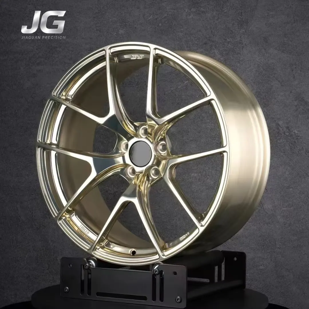 JG Custom Forged Wheel Brush clear for BMW MK5 tesla 5x120 5x114.3 5x112 18 19 20 21 22 24 Inch Passenger Car Wheel forged wheel