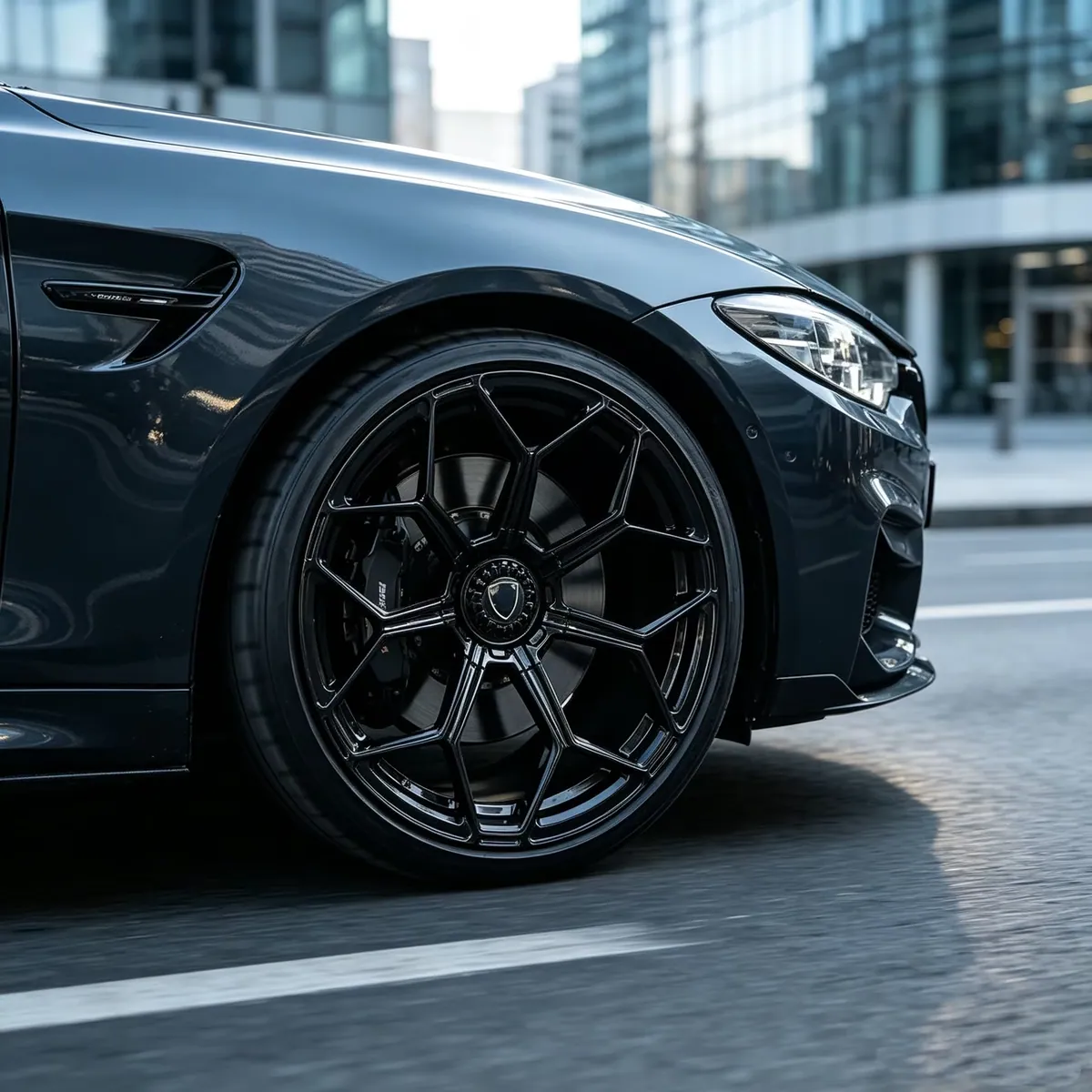 JG Custom Forged Car Wheels Gloss Black Multi Spoke Alloy Rims 19-22 Inch for BMW Audi Mercedes Benz Sports Sedan forged wheel