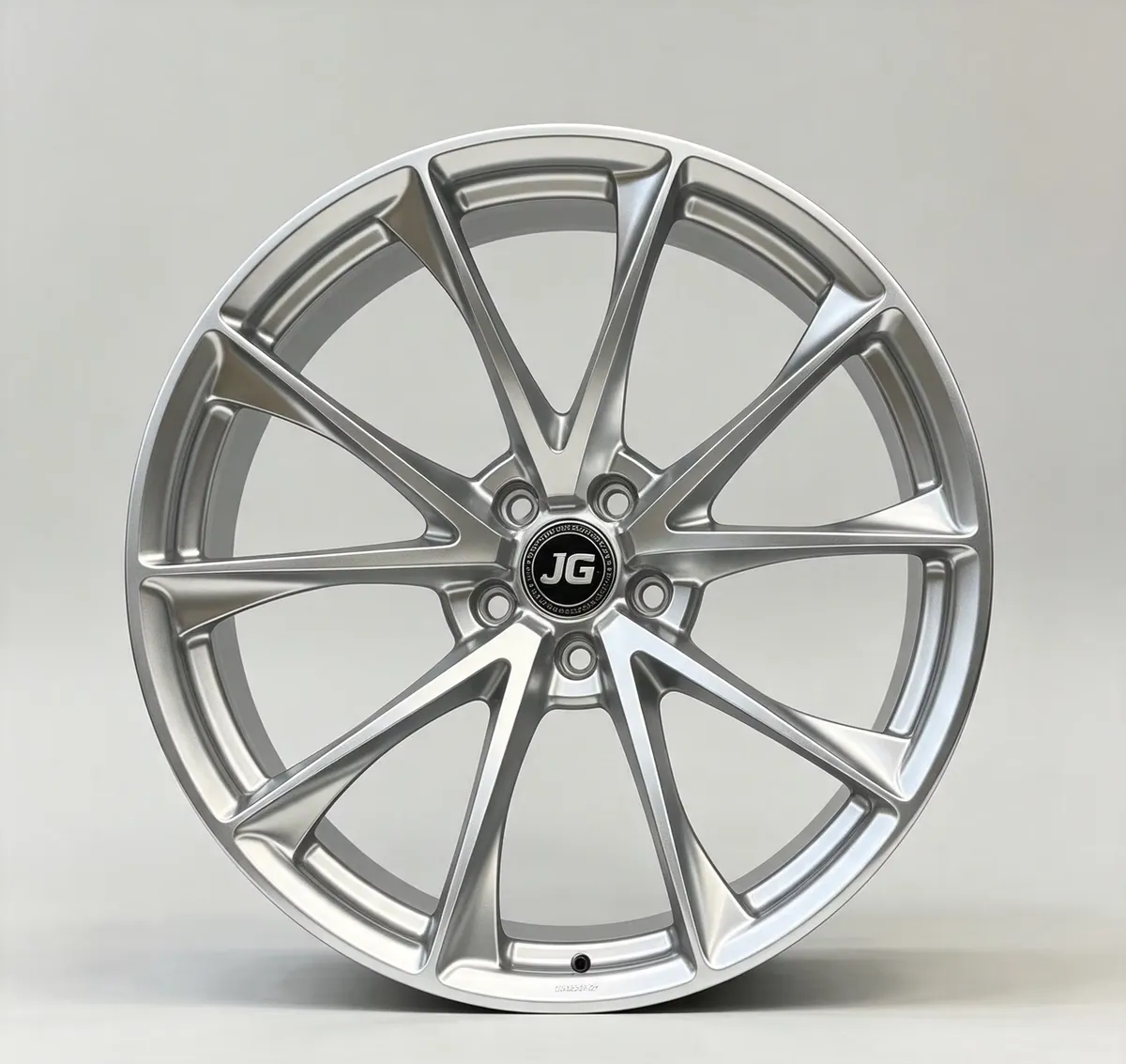 JG Custom Monoblock Forged V Shape Alloy Wheels Full Parameters Customization Street Sport Car Rims Multiple Colors Available forged wheel