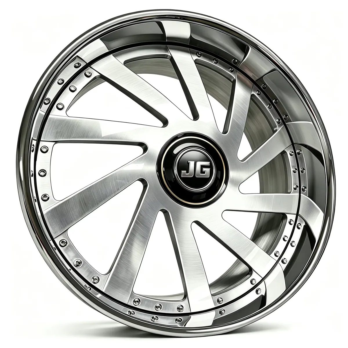 JG Customized 22-30 Inch 5x120.65 5x127 5x139.7 6x139.7mm Deep Lip Forged Wheels, Suitable for Q7, Q8, LX, GX, F-150, RAM 1500 forged wheel
