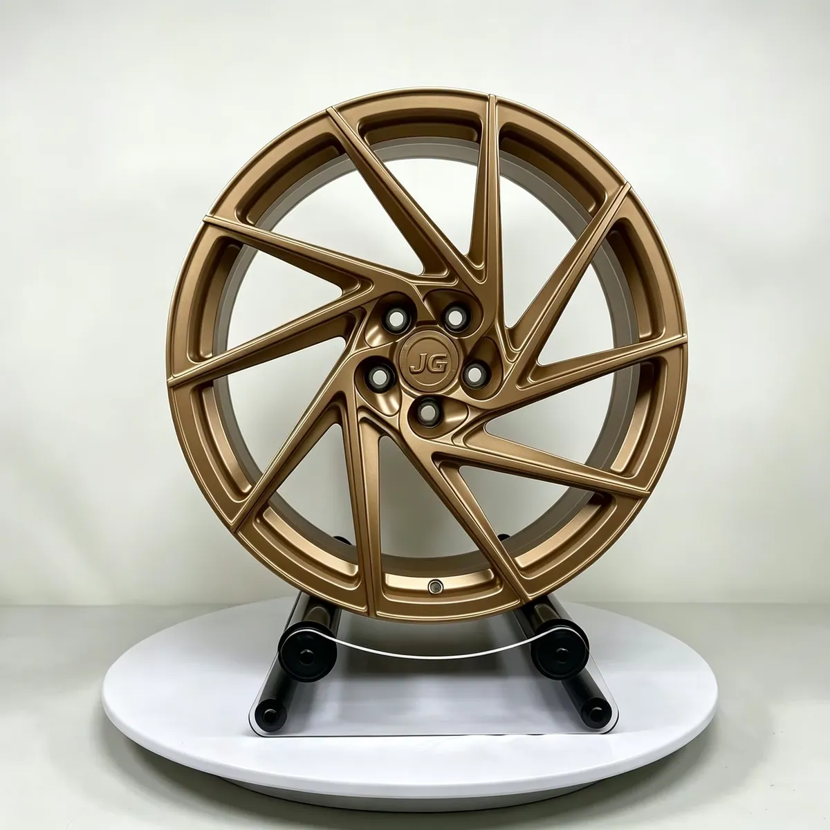 JG Factory Custom Monoblock 1 Piece Forged Alloy Wheels Multi Spoke Matte  Deep Concave 17-22 Inch Custom PCD ET Rims forged wheel