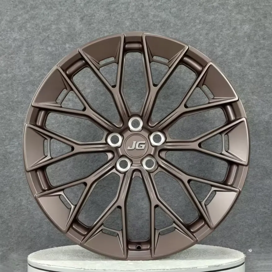 JG Factory Custom Monoblock 1 Piece Forged Alloy Wheels Multi Spoke Concave 17-22 Inch Custom PCD ET Rims forged wheel