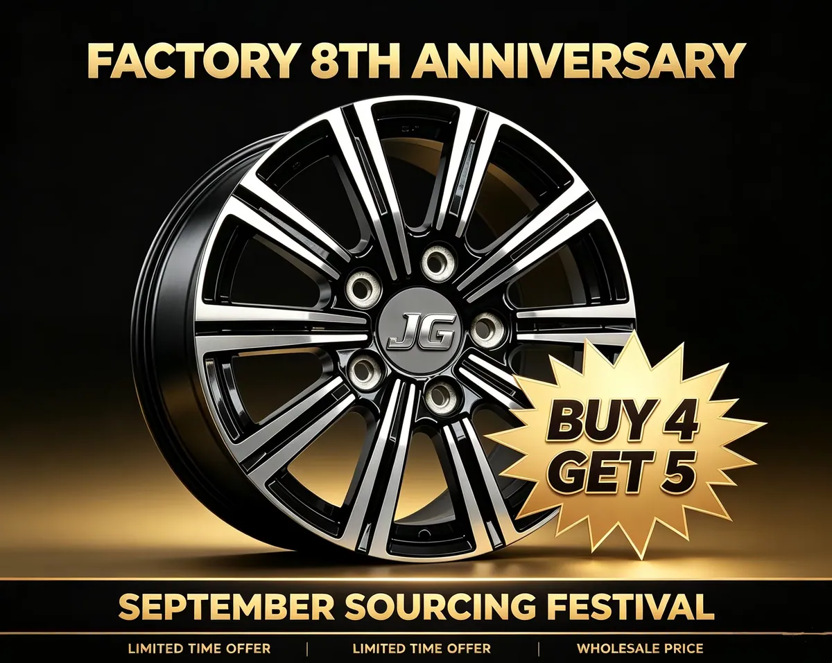 JG Factory Customized Integrated 6061-T6 Forged Wheel PCD5x150mm ET35 18/20inch for Toyota, GAC Motor Buy 4 Get 5 forged wheel