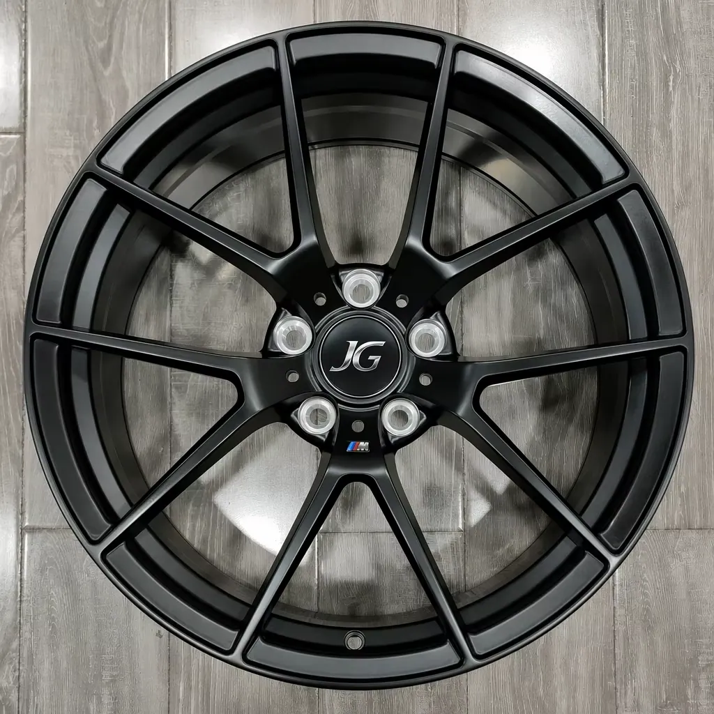 JG Factory Forged 17-22 Inch Black Aluminum Alloy Wheels Multi-Spoke PCD 5-112/120 ET 40mm JG725 New Retrofit/Upgrade 3-Year forged wheel