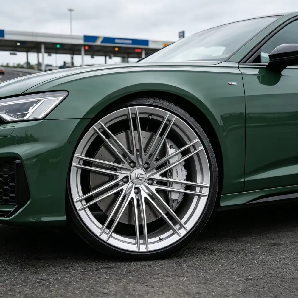 JG Factory Hyper Silver Rims 17-24 Inch Multiple Spokes Split-Spoke  Forged Aluminium Alloy Wheels for  BENZ BMW AUDI forged wheel