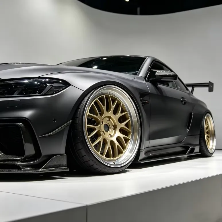 JG Forged Wheels 1 Piece Monoblock 17-24inch 5x114.3/120mm Gold Deep Concave Alloy Rims for BMW Audi Porsche forged wheel