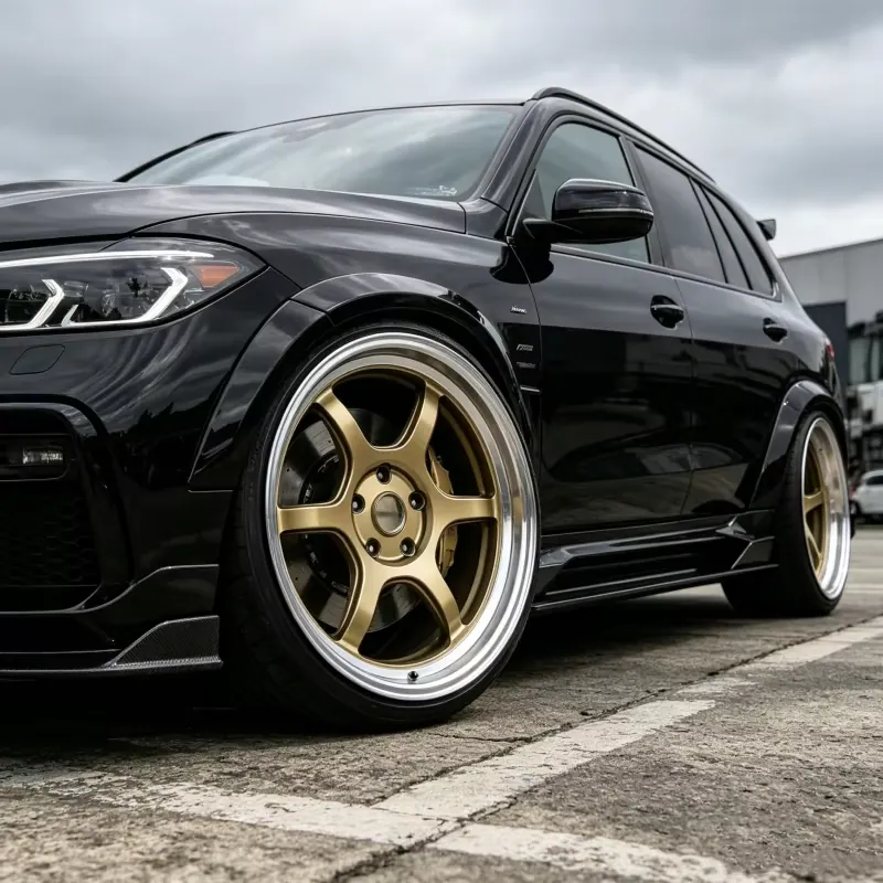 JG Forged 16 17 18 19 20 21 22 Wheels Gloss Gold 6 Spoke Racing Alloy Rims  Inch 5x100 5x114.3 for Subaru BRZ Mazda forged wheel