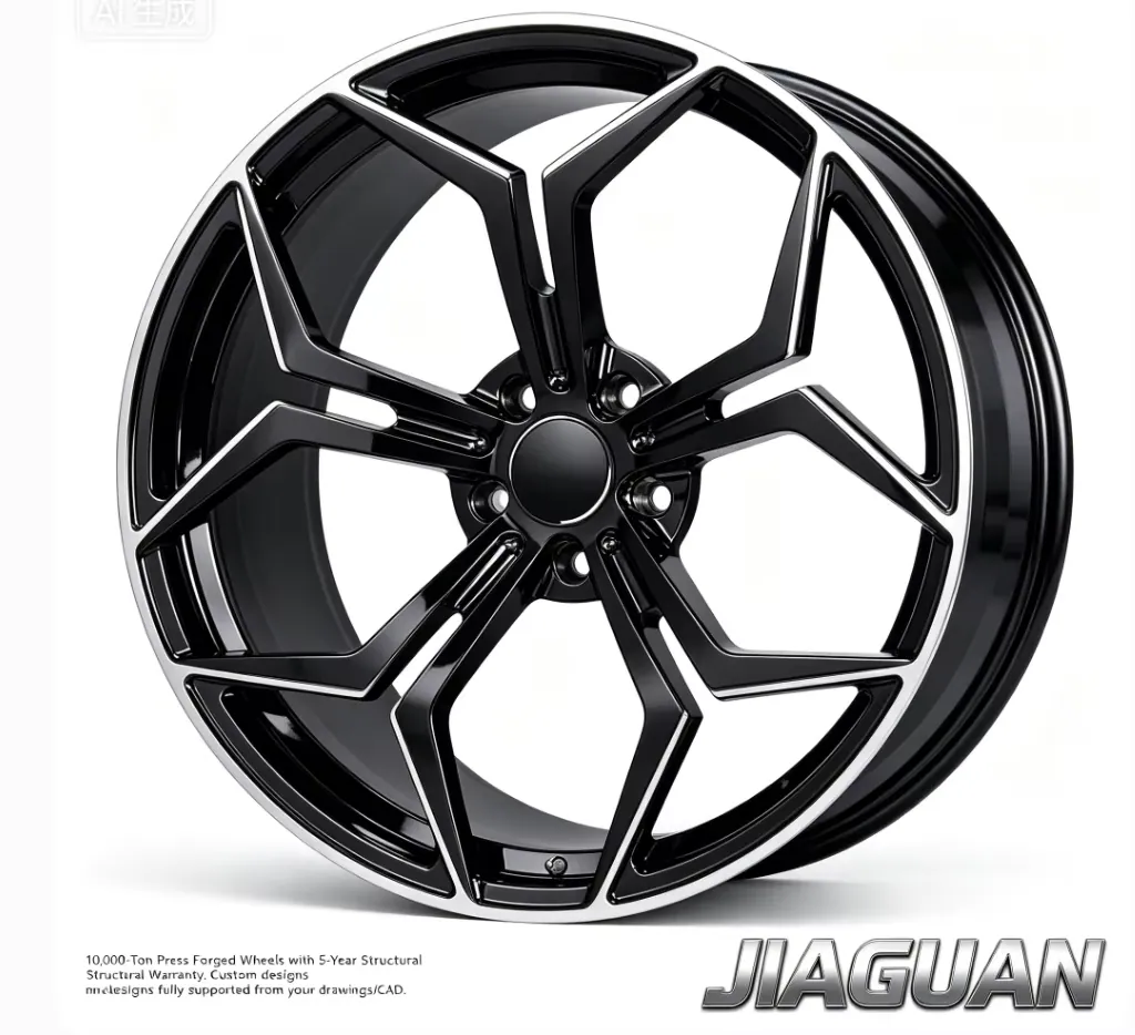 JG Forged 18 19 20 Inch Car Rims Lightweight Spoke Design for Performance Modification 5x112 5x120 JWL VIA Standard Rim forged wheel