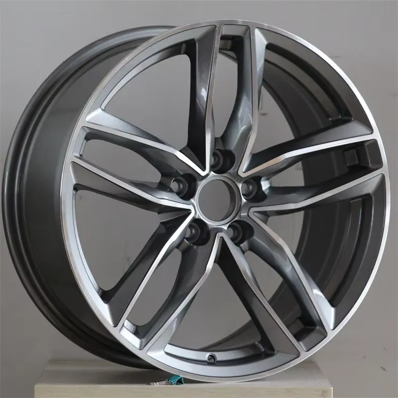 JG Forged Aluminium Alloy Wheels 16-22inch 6-14 5X112 5x115 5x120 ET35 Polished Five Spoke for benz bmw Audi forged wheel